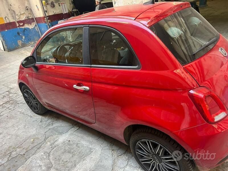 Usata Fiat 500 69 CV (50 kW) 2019 Rosso Berlina