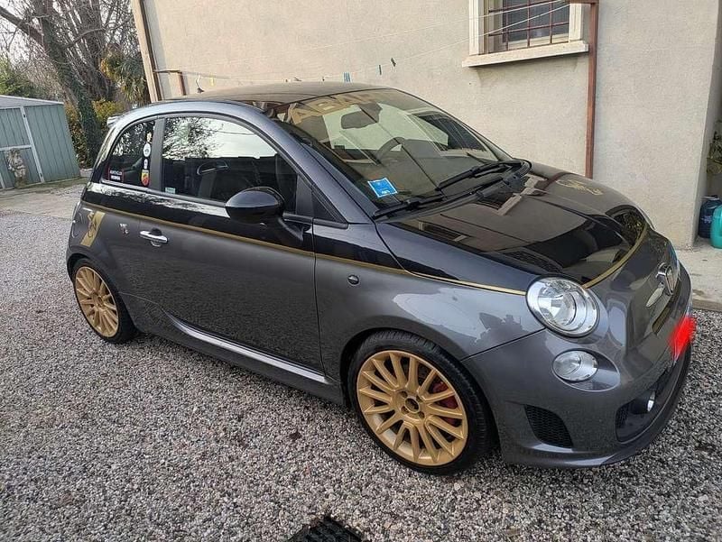 Usata Abarth 500 Custom 135 CV (99 kW) 2015 Grigio Utilitaria