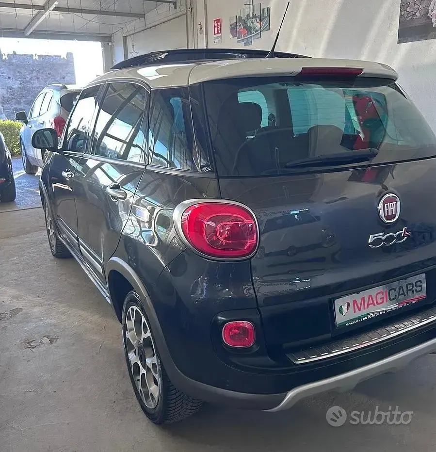 Usata Fiat 500L Trekking 85 CV (62 kW) 2014 Nero Monovolume
