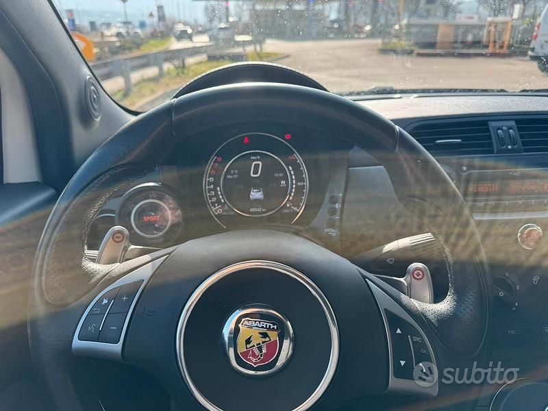 Usata Abarth 595C Competizione 180 CV (132 kW) 2016 Bianco Cabrio