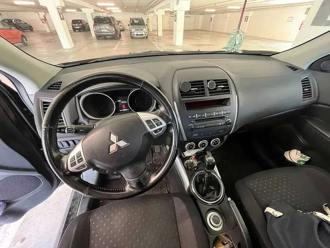 Usata Mitsubishi ASX Intense 150 CV (110 kW) 2011 Nero SUV