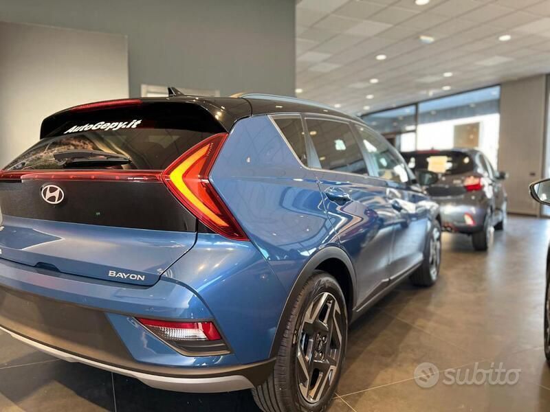 Usata Hyundai Bayon 100 CV (73 kW) 2024 Blu SUV
