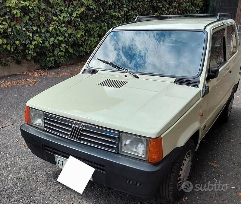 Usata Fiat Panda 34 CV (25 kW) 1991 Giallo Utilitaria
