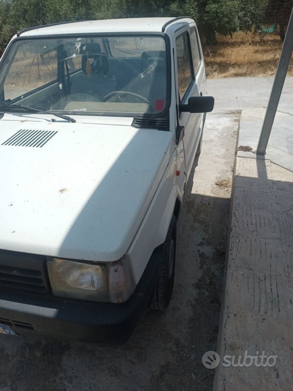 Usata Fiat Panda 54 CV (39 kW) 2003 Bianco Utilitaria