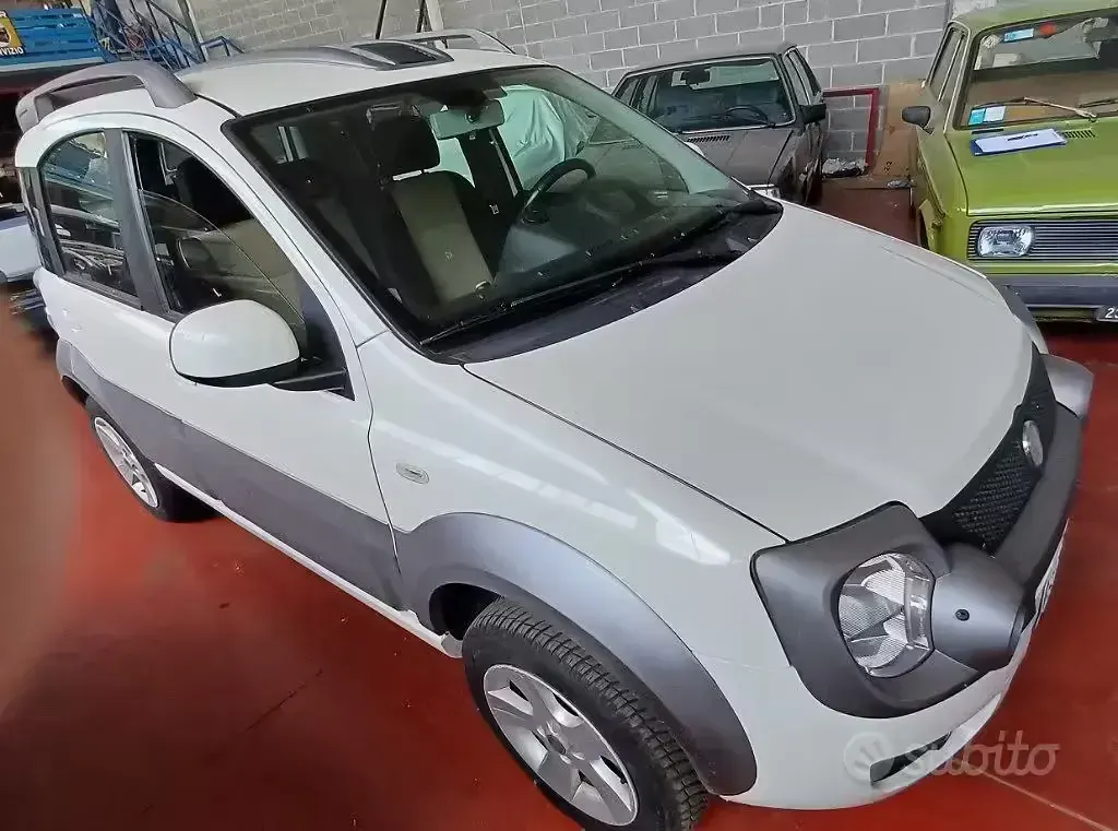 Usata Fiat Panda 4x4 75 CV (55 kW) 2011 Bianco Utilitaria
