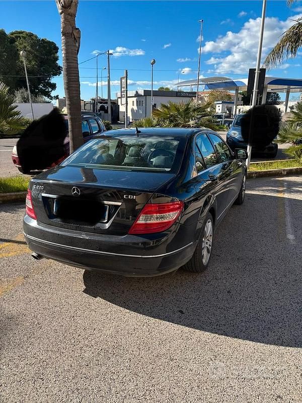 Usata Mercedes C220 2007 Nero Berlina