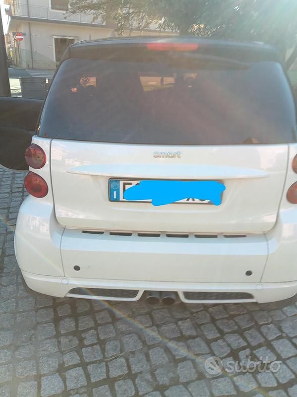 Usata Smart ForTwo Coupé Brabus 71 CV (52 kW) 2012 Bianco Coupé
