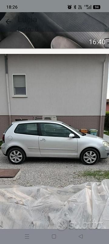 Usata VW Polo 70 CV (51 kW) 2005 Grigio Utilitaria