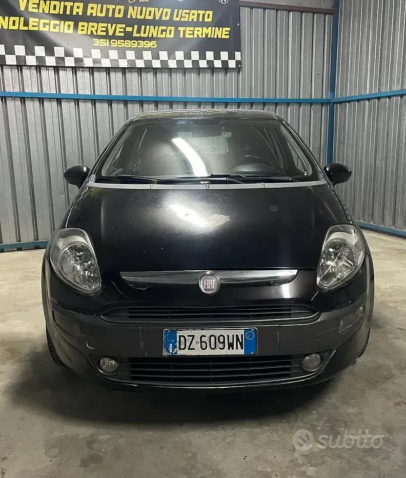 Usata Fiat Punto Evo 65 CV (47 kW) 2009 Nero Utilitaria