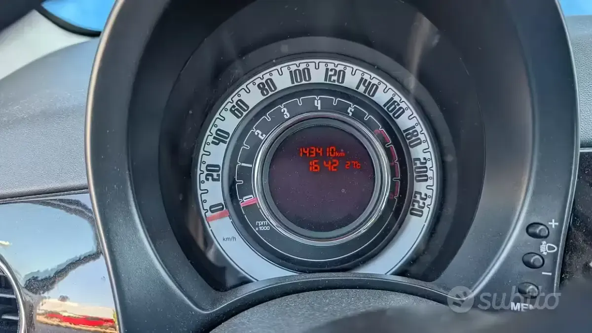 Usata Fiat 500 69 CV (50 kW) 2012 Nero Berlina
