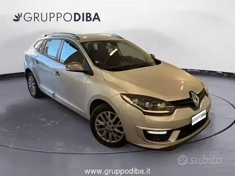Usata Renault Mégane GrandTour GT 110 CV (80 kW) 2014 Grigio Station wagon