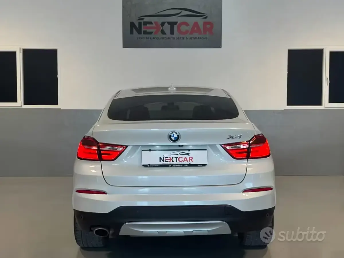 Usata BMW X4 xLine 190 CV (139 kW) 2016 Bianco SUV