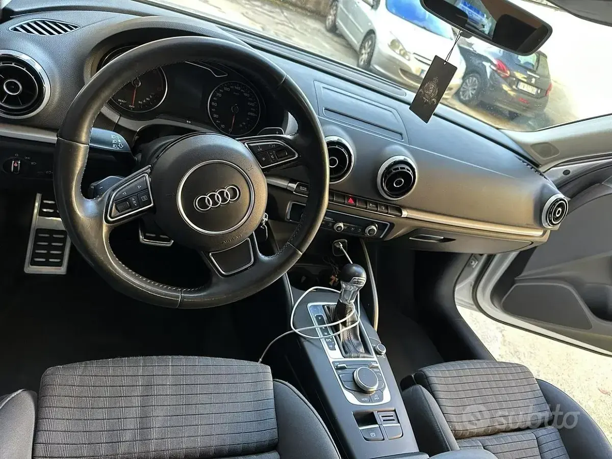 Usata Audi A3 110 CV (80 kW) 2016 Bianco Berlina