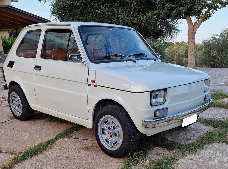 Usata Fiat 126 1980 Bianco Utilitaria