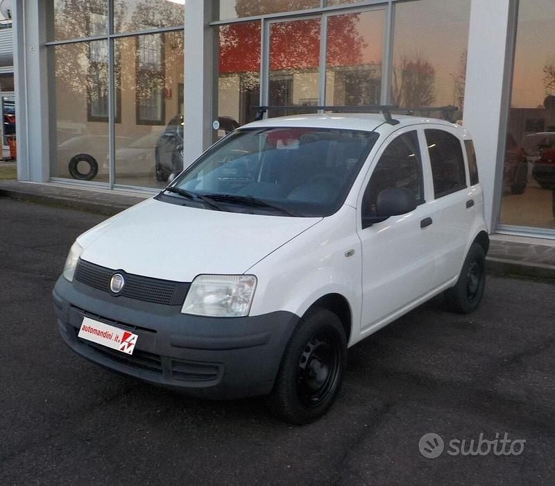 Usata Fiat Panda Active 60 CV (44 kW) 2009 Bianco Furgone