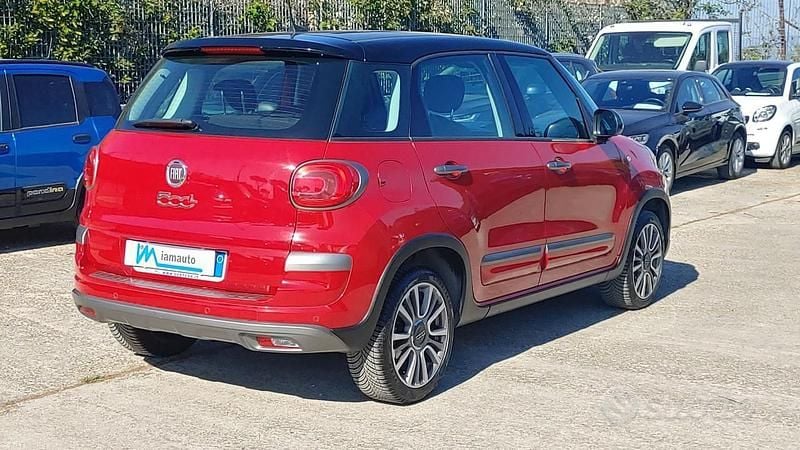 Usata Fiat 500L Cross 90 CV (66 kW) 2018 Rosso Monovolume