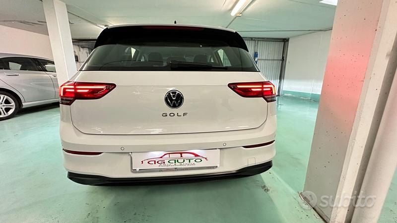 Usata VW Golf VIII 115 CV (84 kW) 2022 Bianco Berlina