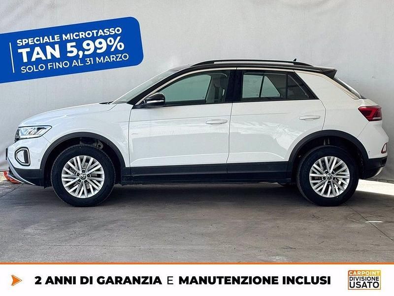 Usata VW T-Roc Life 116 CV (85 kW) 2023 Bianco SUV