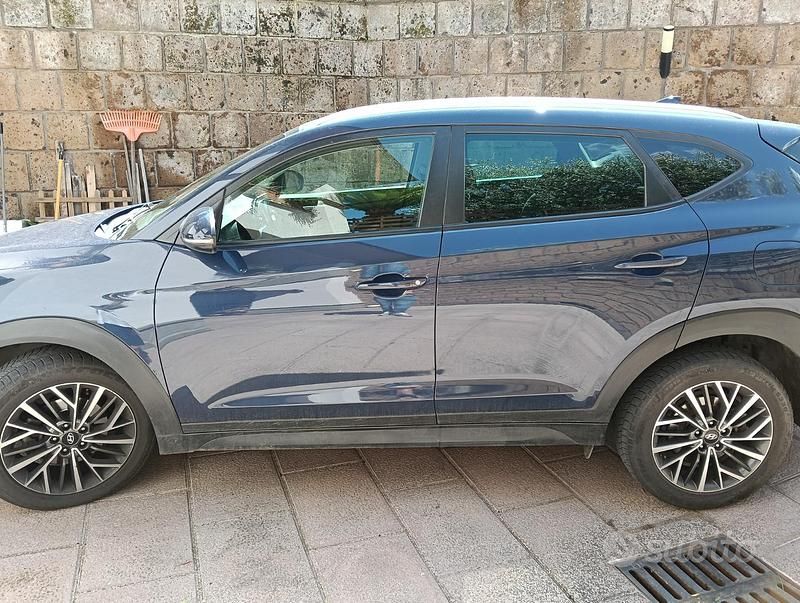 Usata Hyundai Tucson XPrime 136 CV (100 kW) 2019 Blu SUV