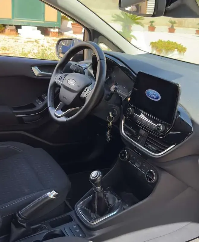 Usata Ford Fiesta Titanium 75 CV (55 kW) 2017 Grigio Utilitaria