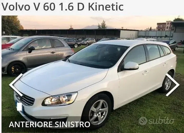 Usata Volvo V60 Kinetic 2015 Bianco Station wagon