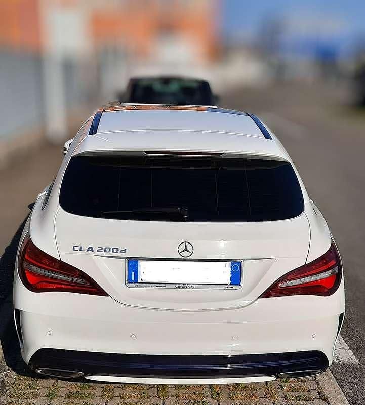 Usata Mercedes CLA200 Shooting Brake Premium 136 CV (100 kW) 2017 Bianco Station wagon