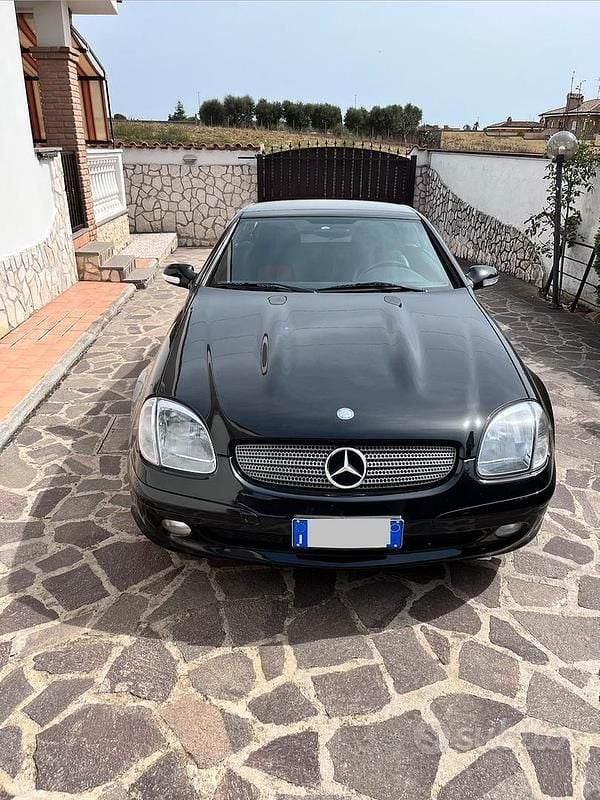 Usata Mercedes SLK200 192 CV (141 kW) 2003 Nero Cabrio