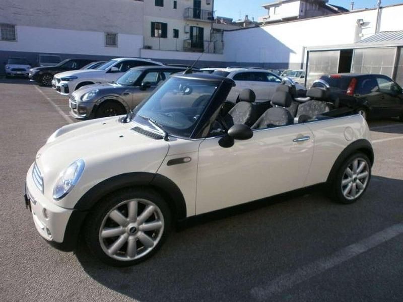 Bianco Usata 2008 Mini One Cabriolet Pepper Cabrio | 7900 € (Buon prezzo) - Immagine 1/4