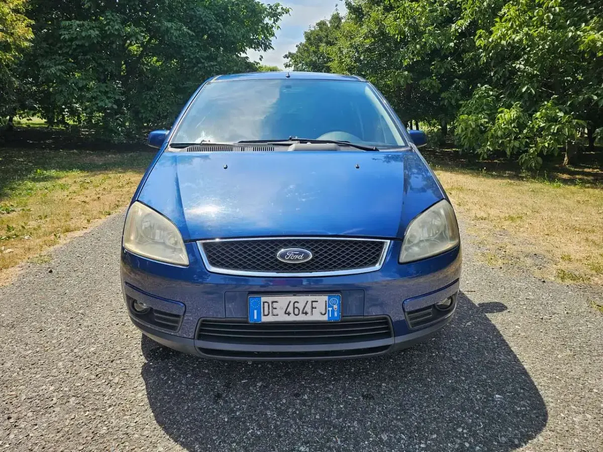 Usata Ford C-MAX Ghia 90 CV (66 kW) 2006 Blu Monovolume