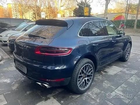 Usata Porsche Macan 250 CV (183 kW) 2016 Blu SUV
