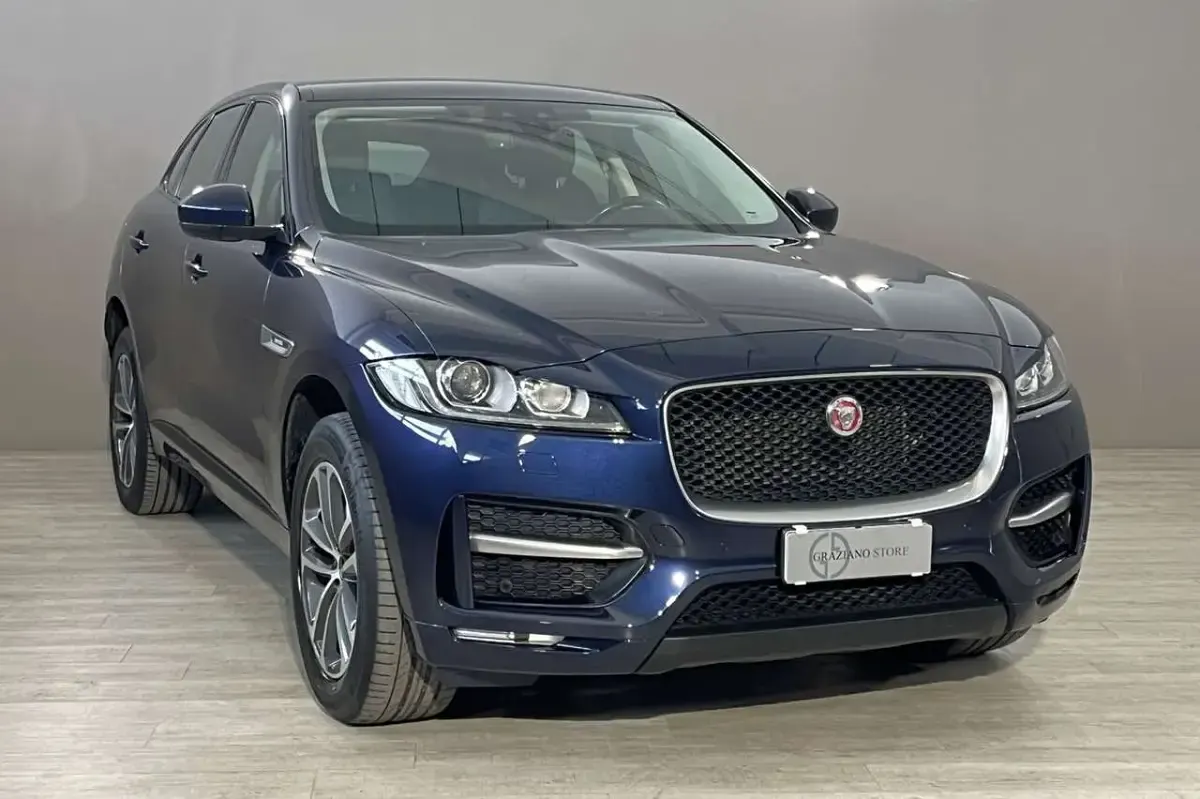 Usata Jaguar F-Pace R-Sport 179 CV (131 kW) 2019 Blu SUV