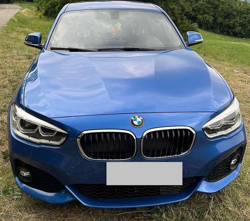 Usata BMW 116 M Sport 116 CV (85 kW) 2017 Blu/azzurro Utilitaria