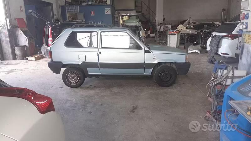 Usata Fiat Panda 54 CV (39 kW) 2001 Blu Berlina
