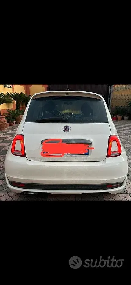 Usata Fiat 500S 95 CV (69 kW) 2017 Bianco Utilitaria