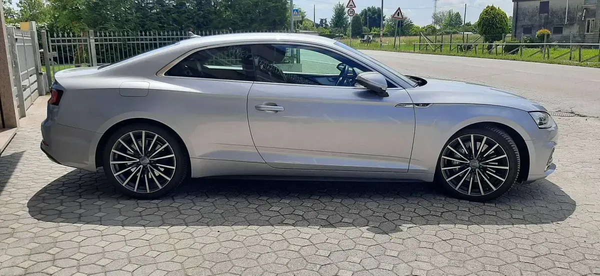 Usata Audi A5 S-Line 286 CV (210 kW) 2018 Argento Coupé