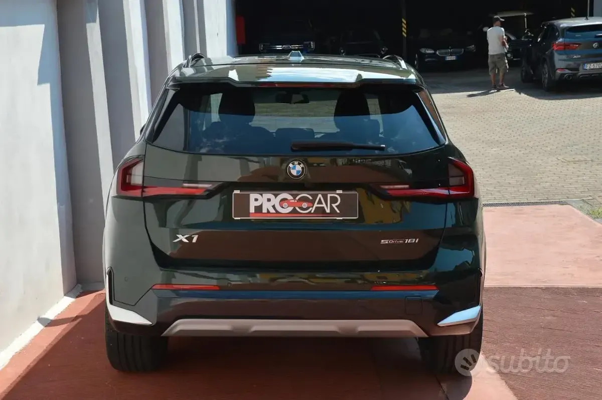 Usata BMW X1 xLine 136 CV (100 kW) 2022 Verde SUV