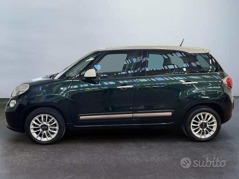 Usata Fiat 500L Lounge 95 CV (69 kW) 2018 Verde Monovolume