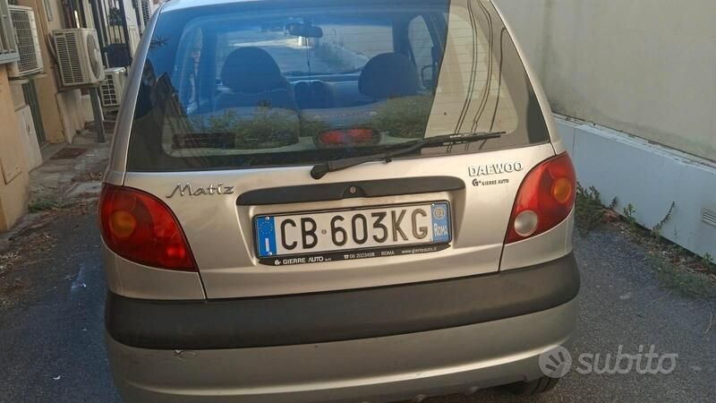 Grigio Usata 2002 Chevrolet Matiz Due volumi | 1200 € (Buon prezzo) - Immagine 1/4