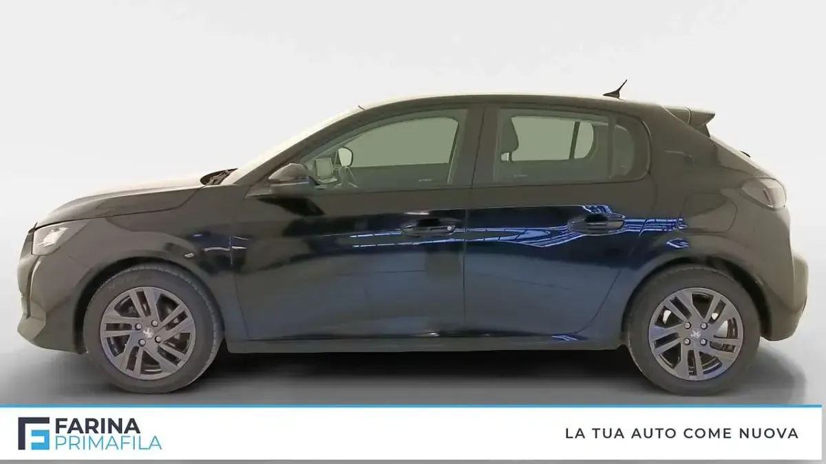 Usata Peugeot 208 Active 75 CV (55 kW) 2021 Nero Utilitaria