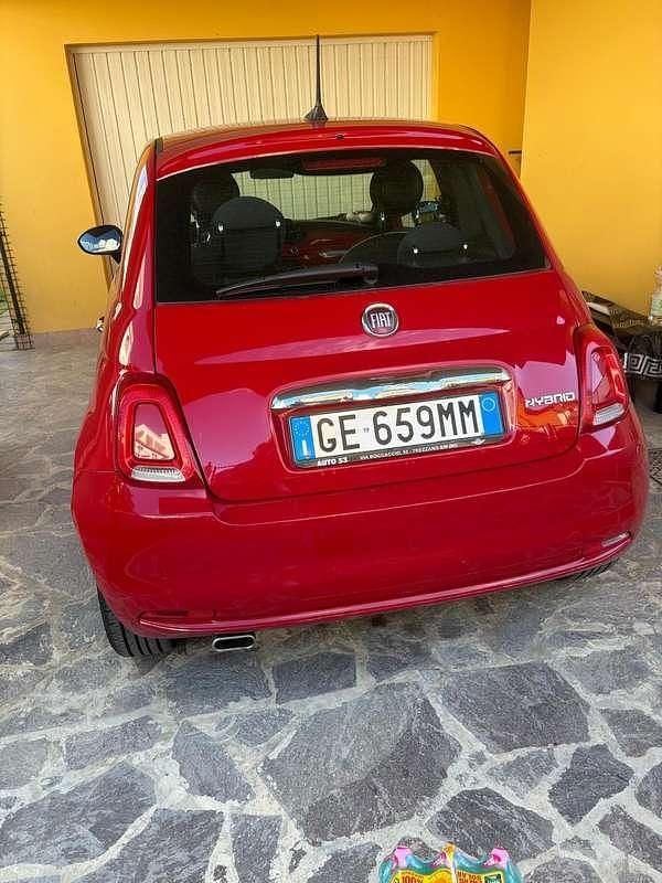 Usata Fiat 500 Sport 69 CV (50 kW) 2021 Rosso Utilitaria