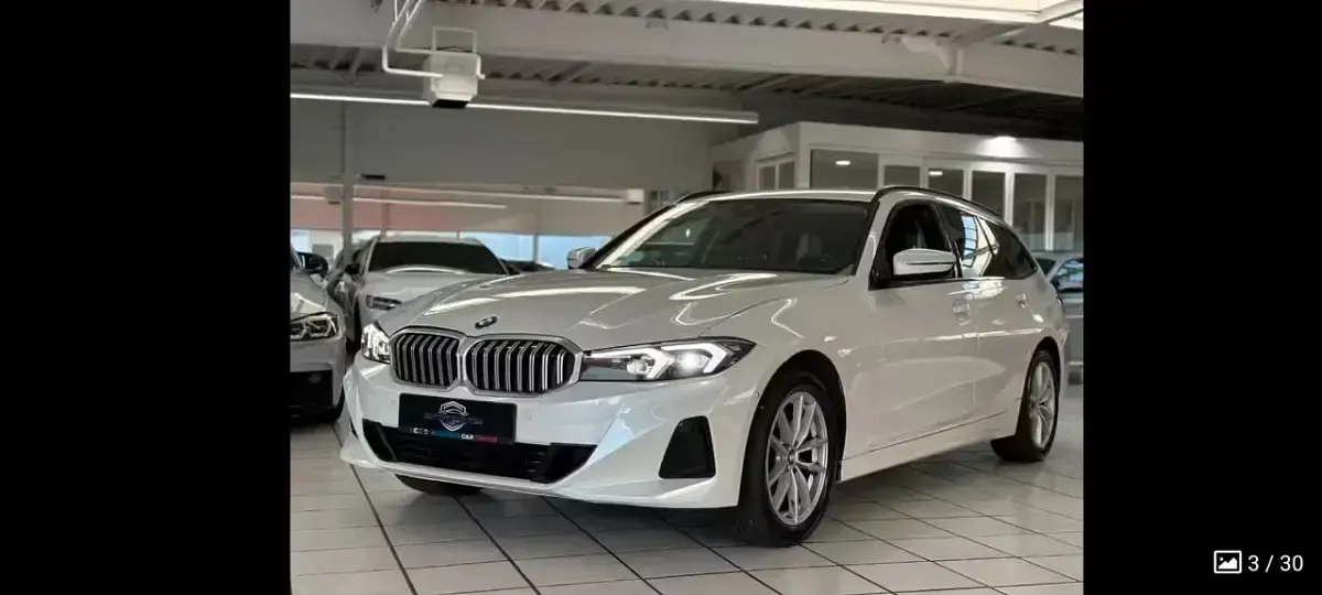 Usata BMW 320 Shadowline 190 CV (139 kW) 2023 Bianco Station wagon