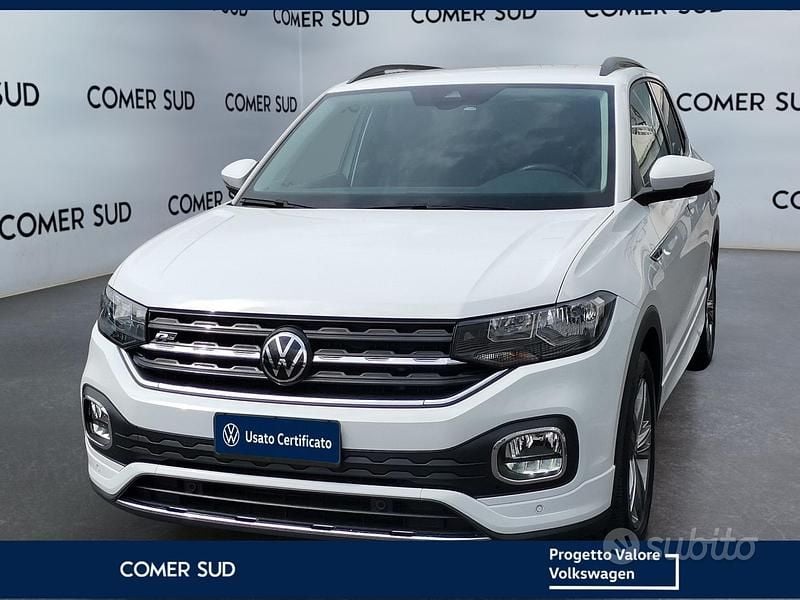 Usata VW T-Cross Sportline 110 CV (80 kW) 2023 Bianco SUV