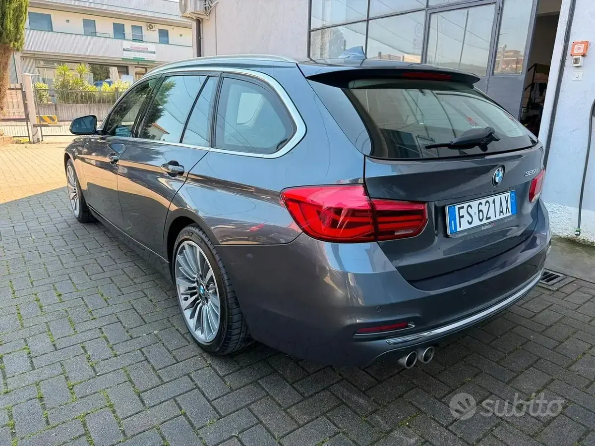Käytetty BMW 320 Luxury Line 190 HP (139 kW) 2018 Harmaa Farmari