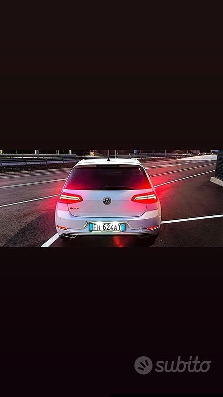 Usata VW Golf VII 2018 Bianco Berlina