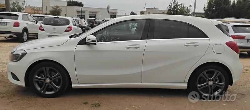 Usata Mercedes A200 Executive 135 CV (99 kW) 2014 Bianco Berlina