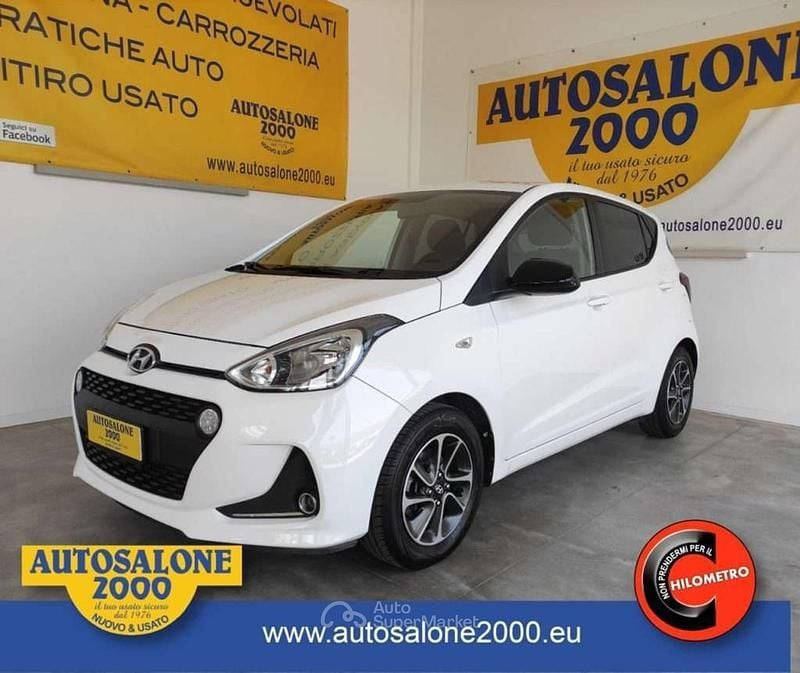 Bianco Usata 2020 Hyundai i10 Due volumi | 10.900 € (Buon prezzo) - Immagine 1/4