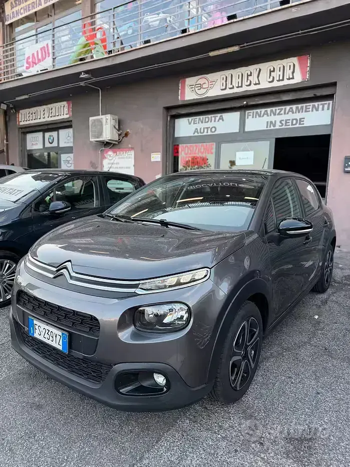 Usata Citroën C3 PureTech 110 CV (80 kW) 2018 Grigio Utilitaria