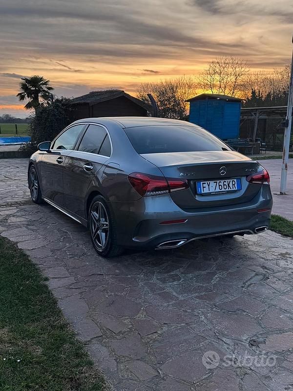 Usata Mercedes A220 190 CV (139 kW) 2018 Grigio Berlina