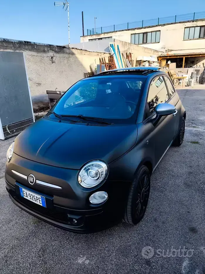 Usado Fiat 500 75 CV (55 kW) 2010 Negro Berlina