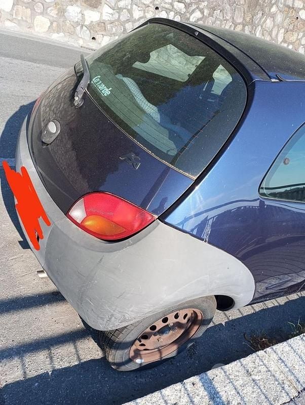 Usata Ford Ka 60 CV (44 kW) 2002 Blu Utilitaria